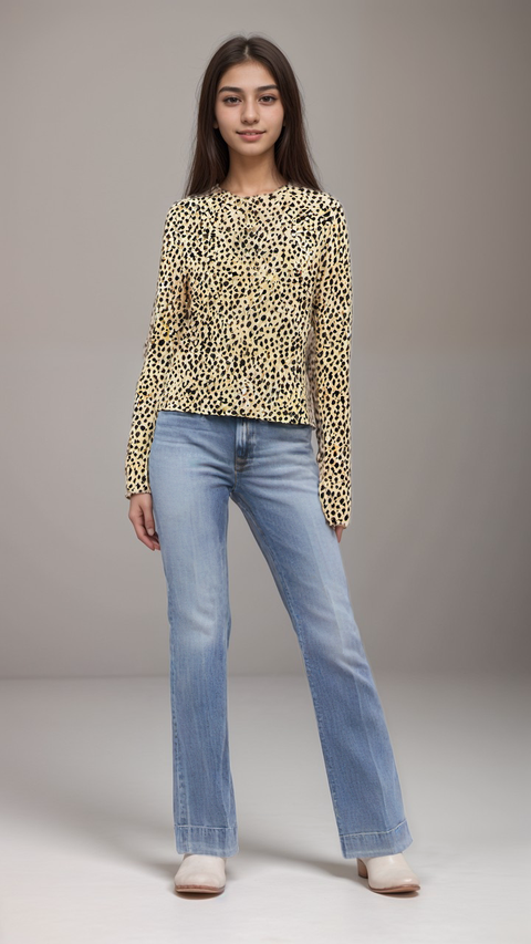 S.Oliver Girl's Multicolor Long-Sleeve Blouse |S.Oliver in Lebanon