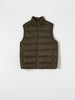 Sinsay Men's Dark Green Quilted Vest | Sinsay In Lebanon