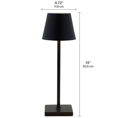 Mikasa Rechargeable 14-inch LED Lamps with Touch Control, 2 pcs |Mikasa In Lebanon