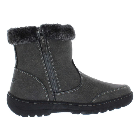 Khombu Women's Grey Memory Foam Boots | Khombu In Lebanon