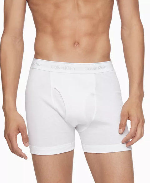 Calvin Klein Men's White 2-Pack Cotton Classics Boxers | Calvin Klein In Lebanon