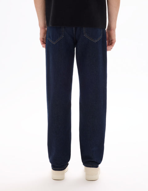 Celio Men's Navy Brut Loose Cotton Jeans | Celio In Lebanon