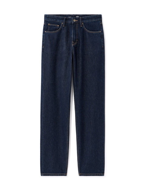 Celio Men's Navy Brut Loose Cotton Jeans | Celio In Lebanon