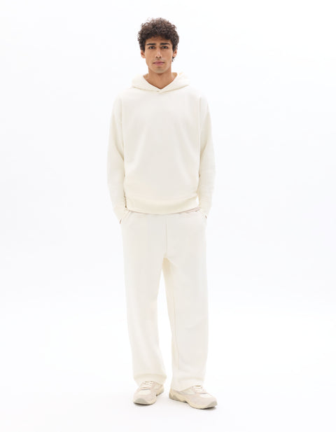 Celio Men's Off White Oversized Hoodie | Celio in Lebanon