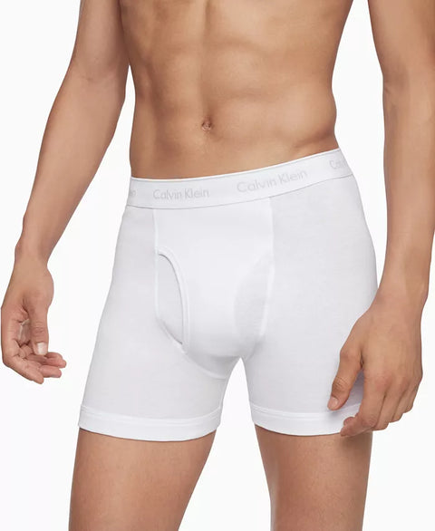 Calvin Klein Men's White 2-Pack Cotton Classics Boxers | Calvin Klein In Lebanon