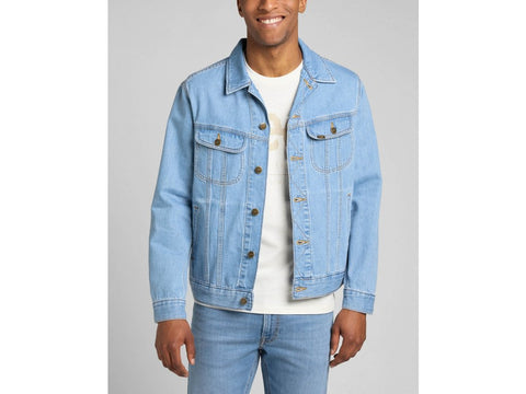 Lee Men's Blue Regular Long Sleeve Denim Rider Jacket | Lee In Lebanon