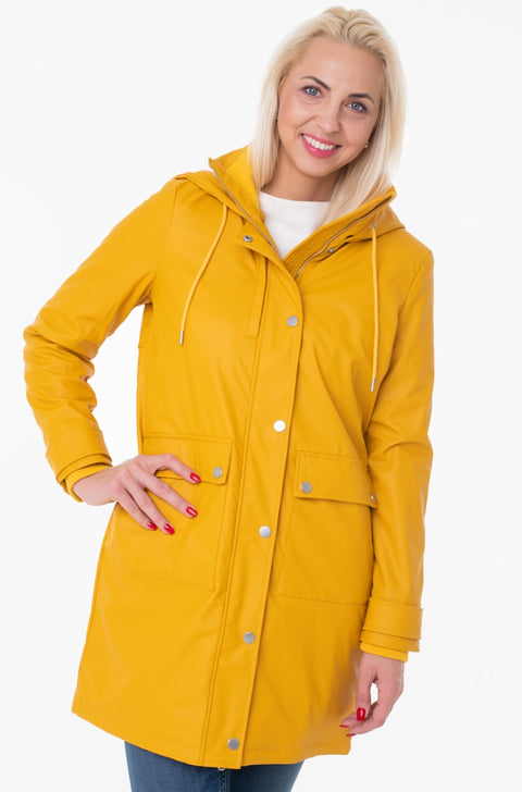 Tom Tailor Women's Mustard Raincoat | Tom Tailor In Lebanon