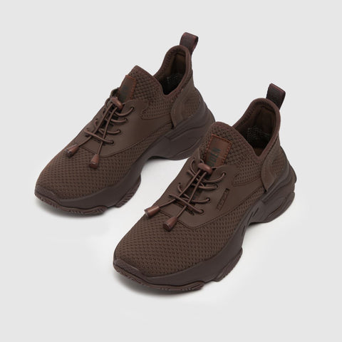 Steve Madden Women's Dark Brown Match Sneakers | Steve Madden In Lebanon