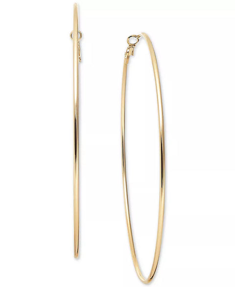 I.N.C. International Concepts Women's Gold-Tone Extra-Large Thin Hoop Earring | I.N.C. International Concepts in Lebanon