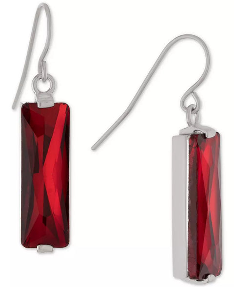 Giani Bernini Women's Crystal Rectangle Drop in Sterling Silver Earring | Giani Bernini in Lebanon