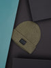 Sinsay Men's Khaki Ribbed  Beanie | Sinsay in Lebanon