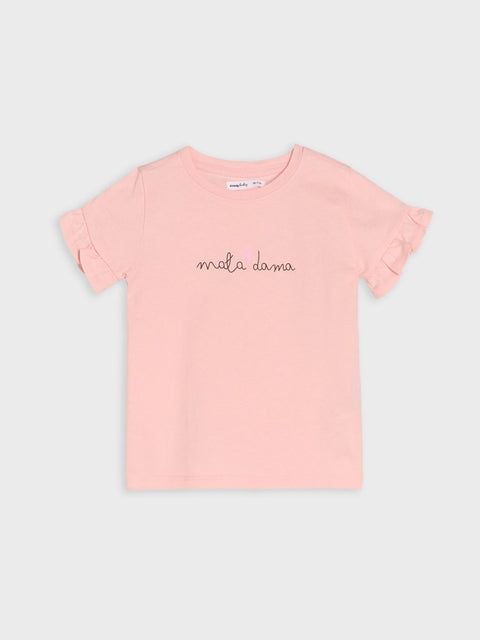 Sinsay Baby Girl's Light Pink Short Sleeve T-Shirt | Sinsay In Lebanon