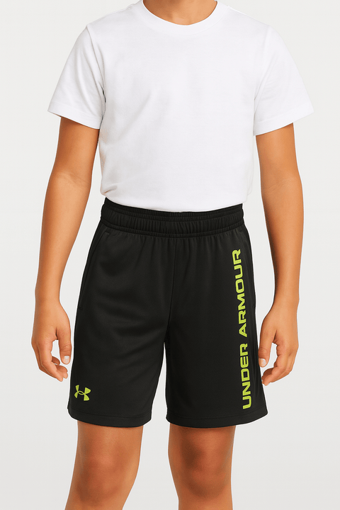 Under Armour Boy's Black Short |Under Armour In Lebanon