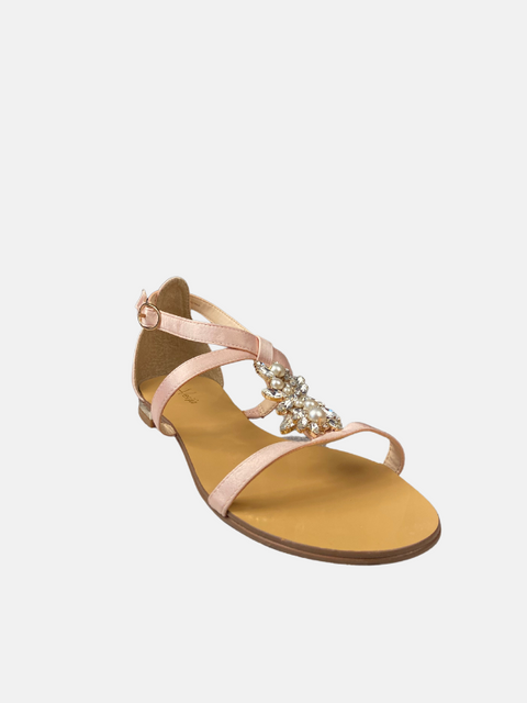 Alesya Women's Light Pink Sandal SI364 (shoes 41)
