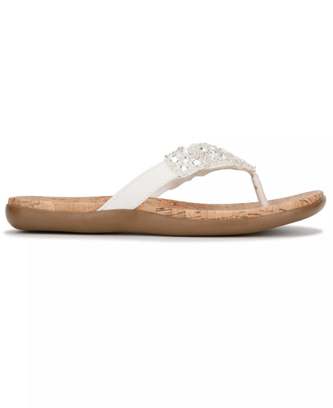 Kenneth Cole Reaction Women's White Glamathon Sandals | Kenneth Cole Reaction in Lebanon