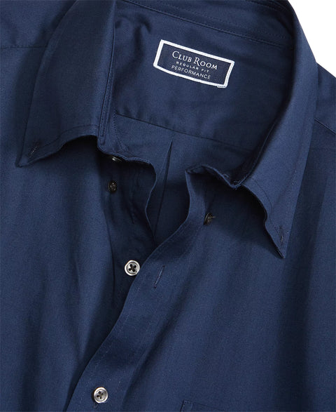 Club Room Men's Deep Ocean Regular Fit Pinpoint Dress Shirt | Club Room in Lebanon