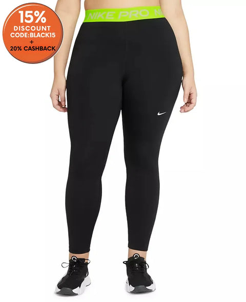 Nike Women's Black Pro 365 Plus Size Leggings | Nike In Lebanon