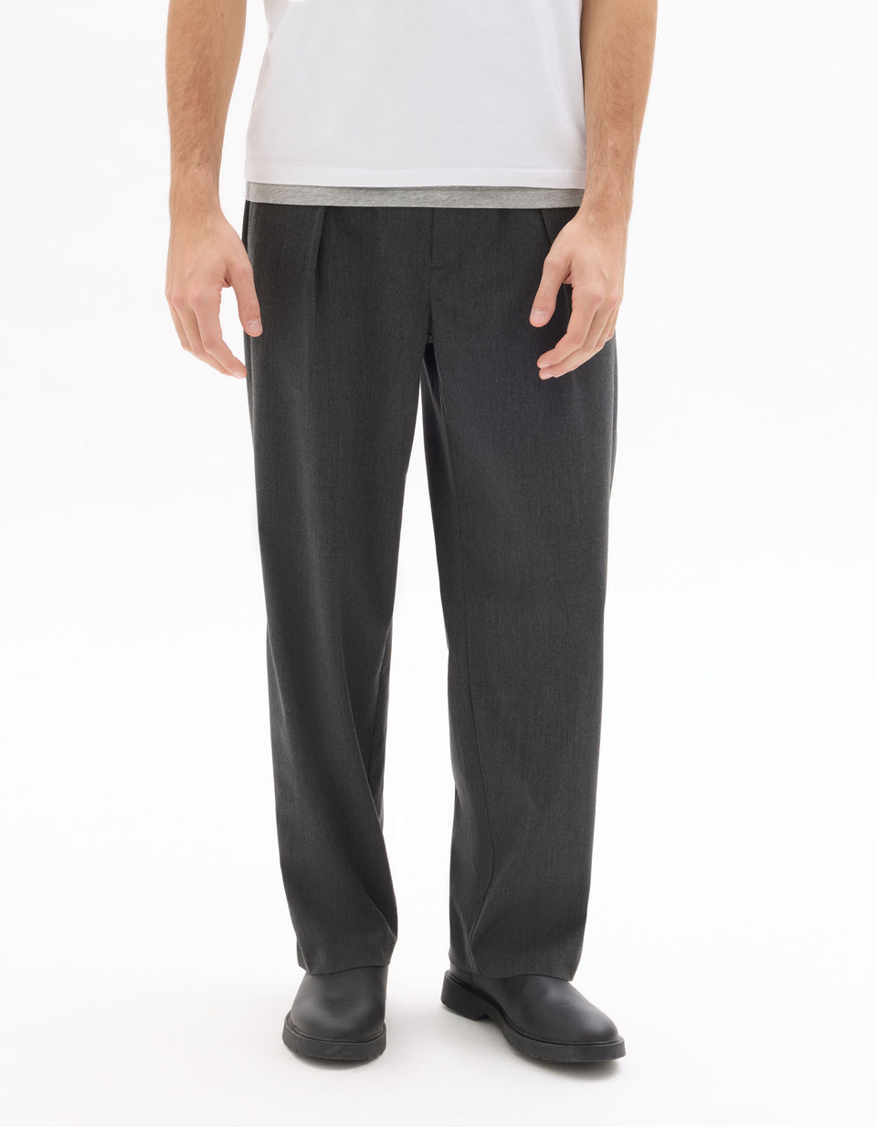 Celio Men's DeepGray Baggy Trousers | Celio in Lebanon