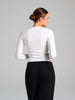 Sinsay Women's Light Gray Long Sleeve Bodysuit | Sinsay In Lebanon