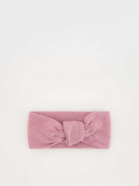 Reserved Girl's Dusty Rose Wool Blend Headband | Reserved In Lebanon