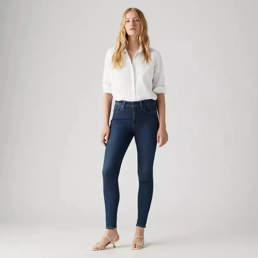 Levi's Women's Navy 721 High Rise Skinny Jeans | Levi's In Lebanon