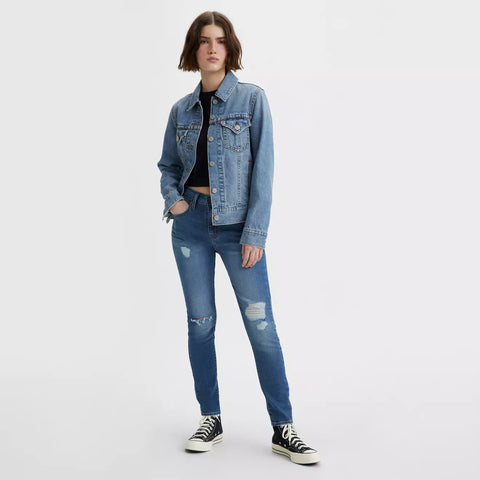 Levi's Women's Blue 721 High Rise Skinny Jeans | Levi's In Lebanon