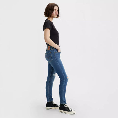 Levi's Women's Blue 721 High Rise Skinny Jeans | Levi's In Lebanon