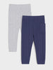 Sinsay boys navy/light grey 2-pack leggings AYA