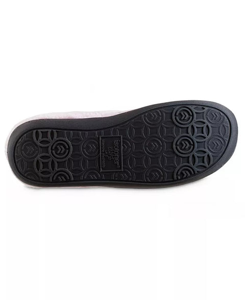 Isotoner Signature Women's Baby Pink Milly Hoodback Slippers | Isotoner In Lebanon