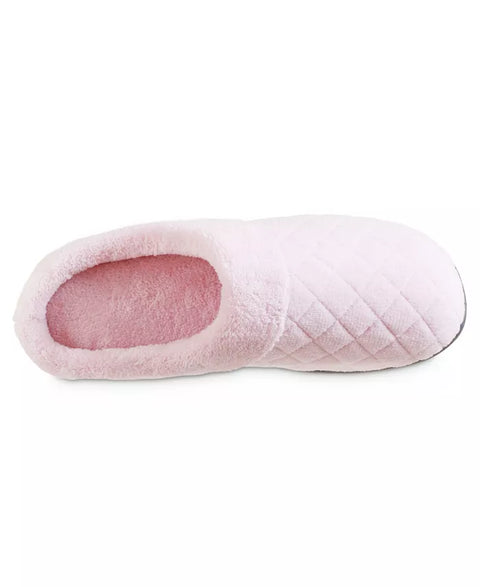 Isotoner Signature Women's Baby Pink Milly Hoodback Slippers | Isotoner In Lebanon