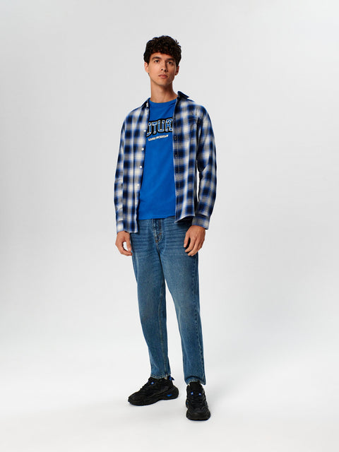 Sinsay Men's Multi Color Long Sleeve Check Shirt | Sinsay In Lebanon