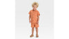 Cat & Jack Boy's Orange Seersucker Short Sleeve Button-Up and Pull-On Shorts Set 2 Pieces  | Cat & Jack In Lebanon
