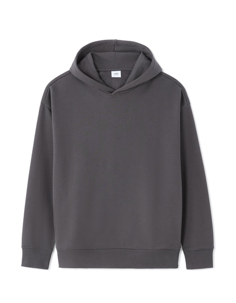 Celio Men’s Solid Dark Grey Hoodie | Celio in Lebanon