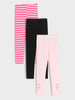 Sinsay Girl's Multicolor Set Of 3 Leggings | Sinsay In Lebanon
