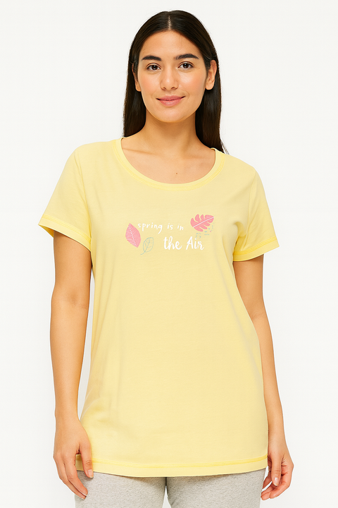Lascana Women's Yellow Pajama Top |Lascana in Lebanon
