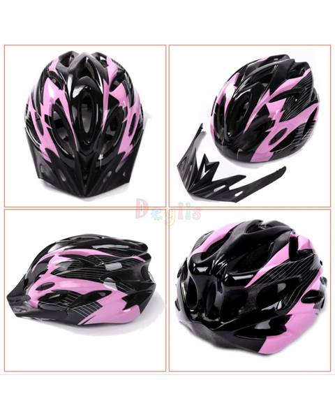 Deyiis Bicycle Helmet Mountain Bike Adult Adjustable AM235