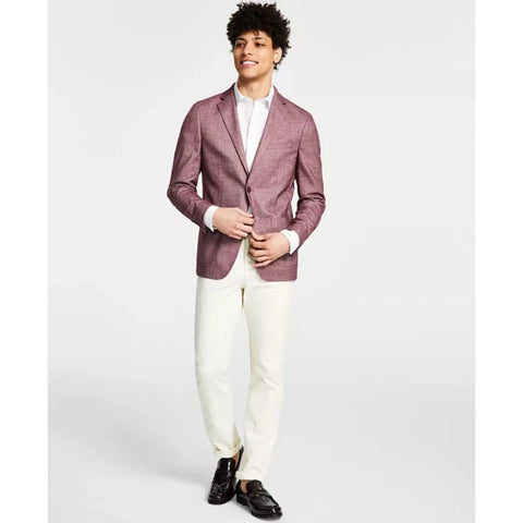 Calvin Klein Men's Plum Raspberry Slim Fit Sport Blazer | Calvin Klein In Lebanon