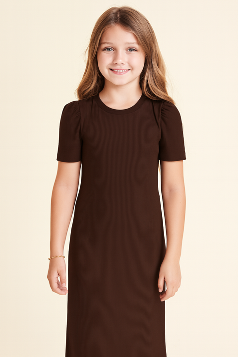 POMPdeLUX Girl's Dark Purple Dress | POMPdeLUX in Lebanon