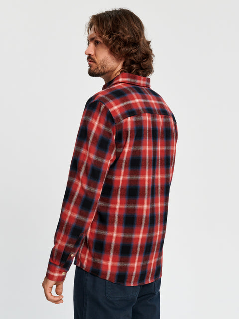 Sinsay Men's Red Regular Fit Shirt | Sinsay In Lebanon