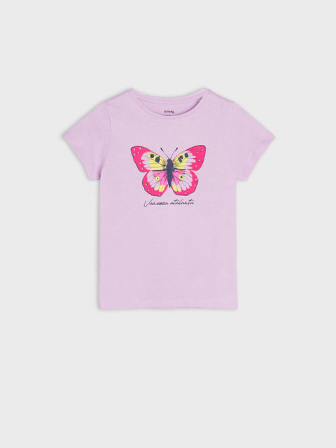 Sinsay Girls’ Butterfly Graphic Two-Piece T-Shirt Set | Sinsay in Lebanon