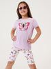 Sinsay Girls’ Butterfly Graphic Two-Piece T-Shirt Set | Sinsay in Lebanon