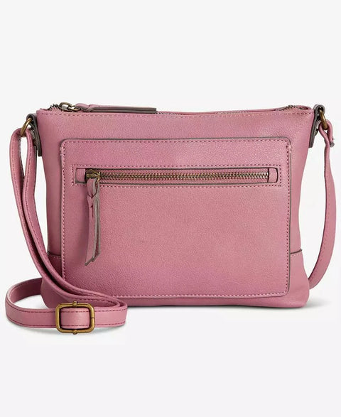 Style & Co Women's Dusty Rose Hudsonn East West Crossbody | Style & Co In Lebanon
