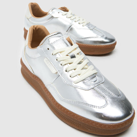 Steve Madden Women's Silver Euphoria Sneakers | Steve Madden In Lebanon