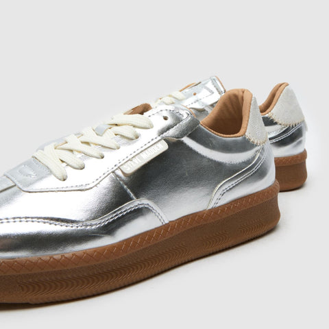 Steve Madden Women's Silver Euphoria Sneakers | Steve Madden In Lebanon
