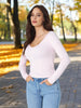 Sinsay Women's Light Pink Long-Sleeved Blouse | Sinsay In Lebanon