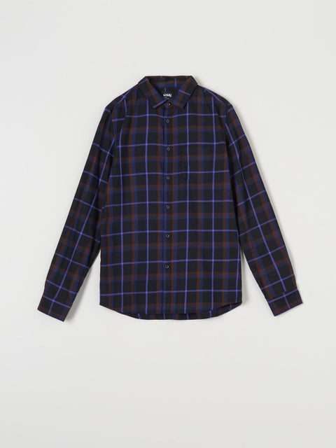 Sinsay Men's Black Checkered Slim fit Long Sleeve Shirt |Sinsay In Lebanon