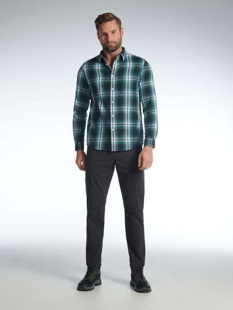 Sinsay Men's Multicolor Checkered Long Sleeve Shirt | Sinsay In Lebanon