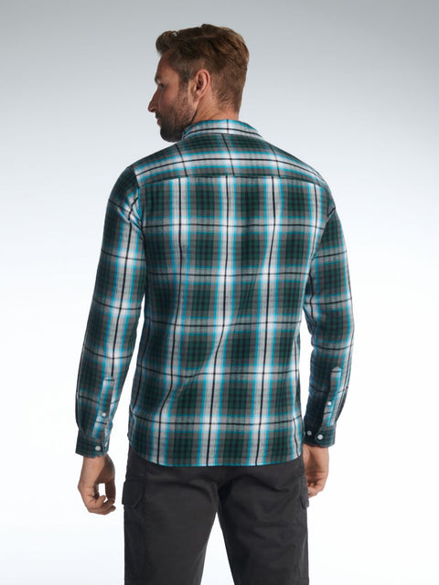 Sinsay Men's Multicolor Checkered Long Sleeve Shirt | Sinsay In Lebanon