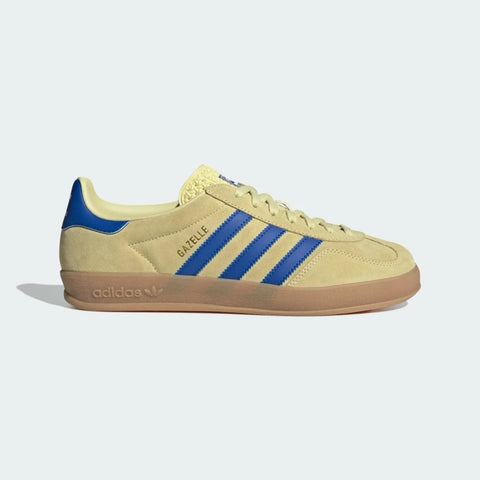 Adidas Men's Yellow & Blue Gazelle Indoor Sneakers | Adidas In Lebanon