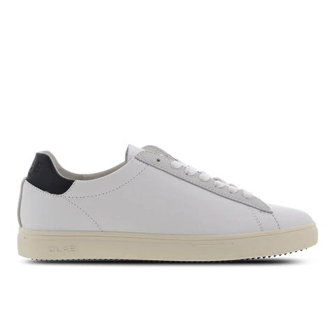 Clae Women's White & Navy Bradley California Sneakers | Clae In Lebanon